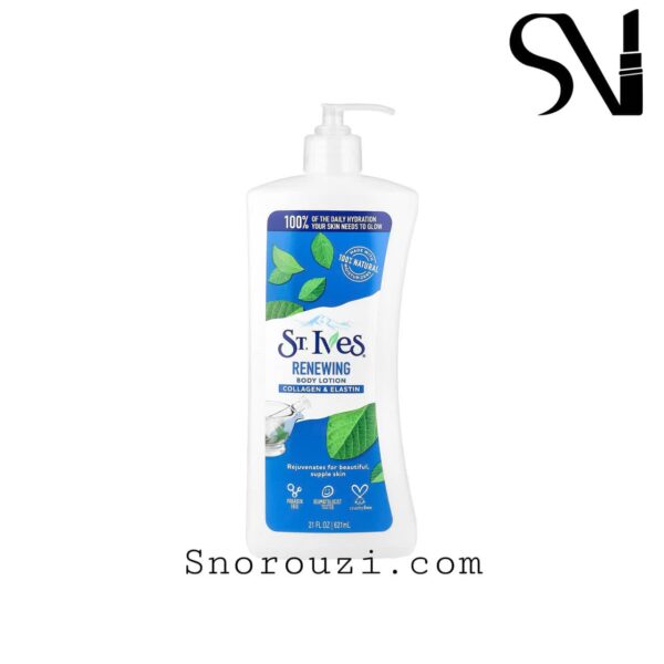 لوسیون کلاژن و الاستین سینت ایوزSt. Ives COLLAGEN & ELASTI Body Lotion
