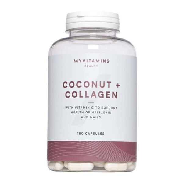 قرص کوکونات کلاژن 180 تایی|My Vitamins Coconut Collagen